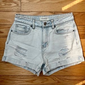Pacsun High Rise Mom Shorts